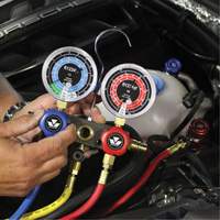 R1234Yf 2-Way Piston Valve Manifold Gauge Set Industrial Sales
