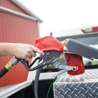 Pistolet de distribution automatique rouge pour essence Industrial Sales