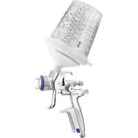 Pistolet de peinture de premi&egrave;re qualit&eacute; 4400?B RP?1,2 SR avec godet RPS 0,3?L, pour les retouches de finitions automobiles, Entr&eacute;e d'air 1/4" NPT, 7,06 pi³/min, Capacit&eacute; 0,3 L, 0,17 psi Industrial Sales