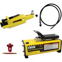 Ensemble de brise-talon pour pneus g&eacute;ants/&eacute;quipement de terrassement avec pompe hydraulique de 1/2 gallon Industrial Sales