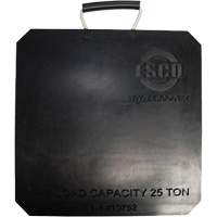 Plaque de support de v&eacute;rin d'une capacit&eacute; de 25 tonnes Industrial Sales