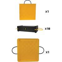 Ensemble de syst&egrave;me de sout&egrave;nement en composite CribLok 20 mcx Industrial Sales