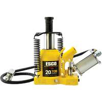 Pro Series “Shorty” Bottle Jack, 20 Ton(s), Air Hydraulic, 12-5/8" Raised Height Industrial Sales