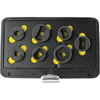 Threaded Leaf Spring Shackle Pin Remover & Installation Master Set, 7 Pieces, 1/2" Drive Size Industrial Sales