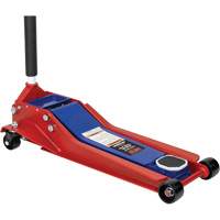 High/Low Floor Jack, 3 Ton(s) Capacity, 3-1/8" Lowered, 24-3/8" Raised, Manual Hydraulic Industrial Sales