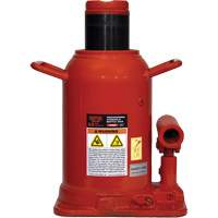 Professional Bottle Jack, 60 Ton(s), 18-11/16" Raised Height Industrial Sales