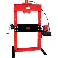 Electro/Hydraulic Pump Operated Shop Press, 50 tons Capacity Industrial Sales