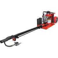 Low Height Floor Jack, 20 Ton(s) Capacity, 8-5/8" Lowered, 22-3/4" Raised, Air Hydraulic Industrial Sales