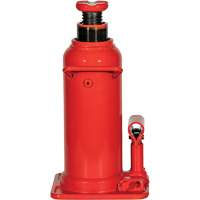 Professional Hydraulic Bottle Jack, 22 Ton(s), 20-49/250" Raised Height Industrial Sales