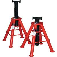 High Height Jack Stand, Locking Pin, 10 Tons Capacity, 28" - 47" H Industrial Sales