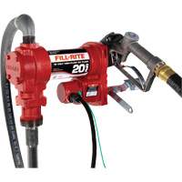 Pompe de transfert de carburant 12 V CC avec pistolet Industrial Sales