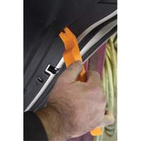 Jeu d'assortiment de 5 cales en nylon orange fluo Industrial Sales