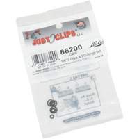 1/4" Clips & O-Rings Set Industrial Sales