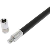 Extra Long Flex Driver with 1/4" Sq. x 1/4" Hex Adapter Industrial Sales