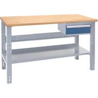 Industrial Duty Workbench, 36" W x 72" D x 34" H, 1000 lbs. Capacity Industrial Sales