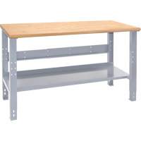Industrial-Duty Workbench, 1000 lbs Cap., 72" W x 30" D, 34" H Industrial Sales