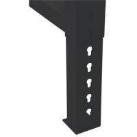 Pattes d'&eacute;tabli pour service industriel, Acier, 30" p x 34" h, Simple Industrial Sales