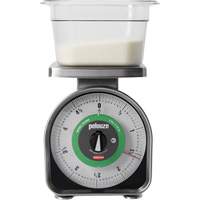 Pelouze Mechanical Portion Control Scale, 5 lbs. / 2.3 kg Cap., 10 g / 0.5 oz. Graduations Industrial Sales