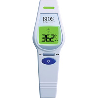 Non-Contact Forehead Thermometer, 0°C - 100.0°C (32.0°F - 212.0°F), Fixed Emmissivity Industrial Sales