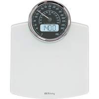 Digital Analog Scale, 396 lbs. Cap., 100 g / 0.2 lbs. Graduations Industrial Sales
