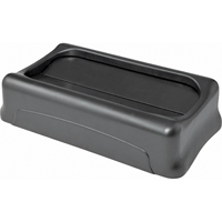 Slim Jim&reg; with Venting Channels, Swing Lid, Plastic, Fits Container Size: 20-1/2" x 11-2/5" Industrial Sales