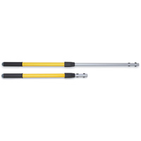Hygen Quick Connect Short Handle, Aluminum, Quick-Connect Tip, 2" Diameter, 40" Length Industrial Sales
