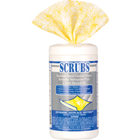 Stainless Steel Cleaner Wipes, 30 Wipes, 10-1/2" x 9-3/4" Industrial Sales