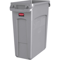 Slim Jim&reg; Vented Containers, Deskside, Polyethylene, 16 US gal. Industrial Sales