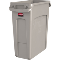Slim Jim&reg; Vented Containers, Deskside, Polyethylene, 16 US gal. Industrial Sales