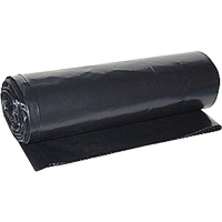 Garbage Bags, Oxo-Degradable, Strong, 30" L x 38" W, 0.8 mils Thick Industrial Sales