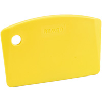 Mini Scraper, Yellow, 5-1/4" W x 7-3/10" L Industrial Sales