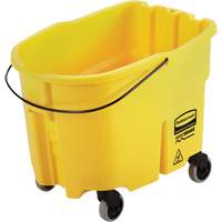 Seau pour vadrouille Wavebrake, Capacit&eacute; de 8.75 gal. US (35 pintes), Jaune Industrial Sales