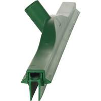 Double Blade Ultra Hygiene Squeegee, 24", Green Industrial Sales