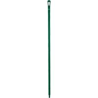 Manche ultra hygi&eacute;nique, Balai/Grattoir/Raclette, Vert, Ergonomique, 59" lo Industrial Sales
