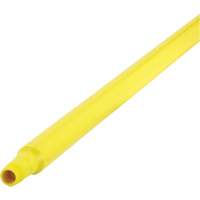 Manche ultra hygi&eacute;nique, Balai/Grattoir/Raclette, Jaune, Ergonomique, 59" lo Industrial Sales