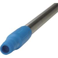 Handle, Broom/Scraper/Squeegee, Blue, Standard, 59" L Industrial Sales