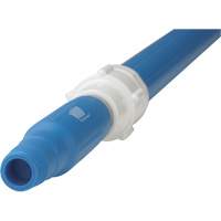 Manche de brosse pour plateforme, Brosse/Support &agrave; tampon, Bleu, T&eacute;lescopique, 62"-113" lo Industrial Sales