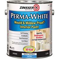 Peinture int&eacute;rieure Mold & Mildew-Proof Perma-White, 3,78 L, Gallon, Blanc Industrial Sales