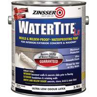 Peinture &agrave; l'&eacute;preuve de l'eau Mold & Mildew-Proof Watertite LX, 3,78 L, Gallon, Blanc Industrial Sales