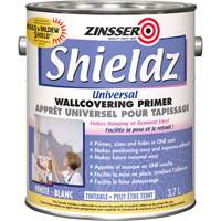 Couche primaire universelle pour murs Shieldz, 3,7 L, Gallon, Blanc teintable Industrial Sales