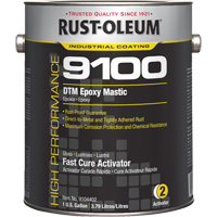 9100 System DTM Epoxy Mastic Fast Cure Activator, Gallon Industrial Sales