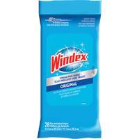 Lingettes nettoyantes pour verre et surfaces de Windex, Sachets Industrial Sales