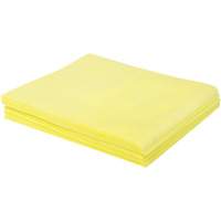 Chiffon &agrave; poussi&egrave;re trait&eacute; &agrave; l'huile pour service moyen TaskBrand, Polyester, Jaune Industrial Sales