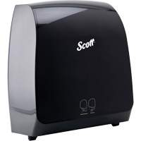 Distributeur de serviettes en rouleaux durs Scott Pro, &eacute;lectronique/Sans contact, 12,66" la x 9,18" p x 16,44" h Industrial Sales