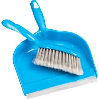 Brosse de comptoir avec porte-poussi&egrave;re, Plastique Industrial Sales