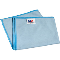 Window Cleaning Cloth, Microfibre, Blue Industrial Sales