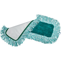Tampon sec &agrave; frange, Style Boucles et crochets, Microfibre/Polyester, 18" lo x 5-3/4" la Industrial Sales