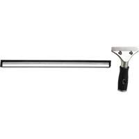 Window Squeegee with Handle, 14", Rubber, Stainless Steel Frame Industrial Sales