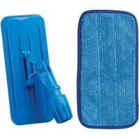 Vadrouille & cadre pour le nettoyage mural, Microfibre, 11" lo x 10" la Industrial Sales