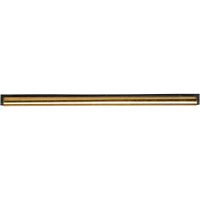 Window Squeegee Channel and Rubber, 12", Rubber, Brass Frame Industrial Sales